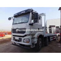 White Color 8X4 Shanqi Flat Cargo Truck Truck